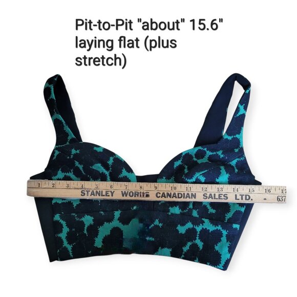 A.L.C. Black Green Morley Corset Croptop Size 2, EUC - Picture 6 of 10